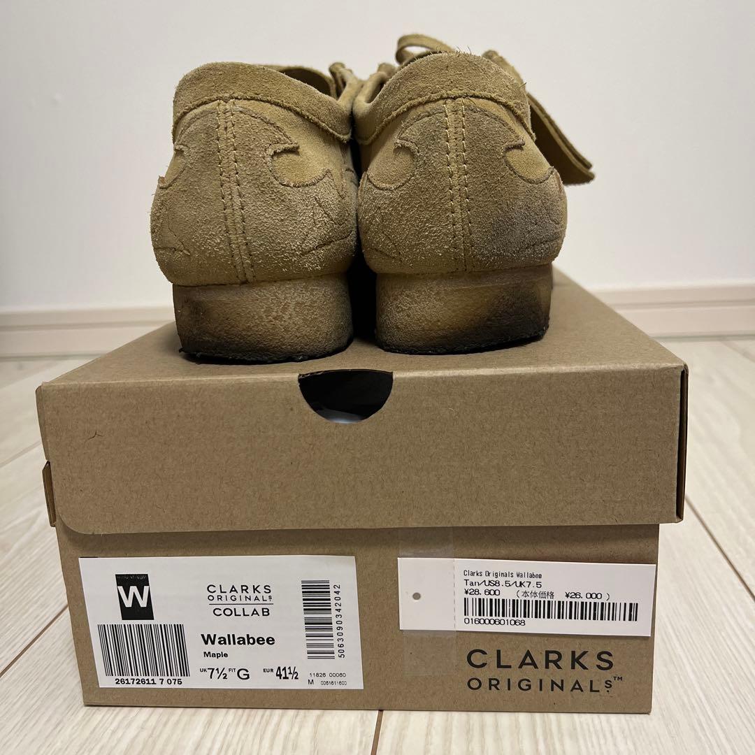 靴 23ss Supreme Clarks Originals Wallabee