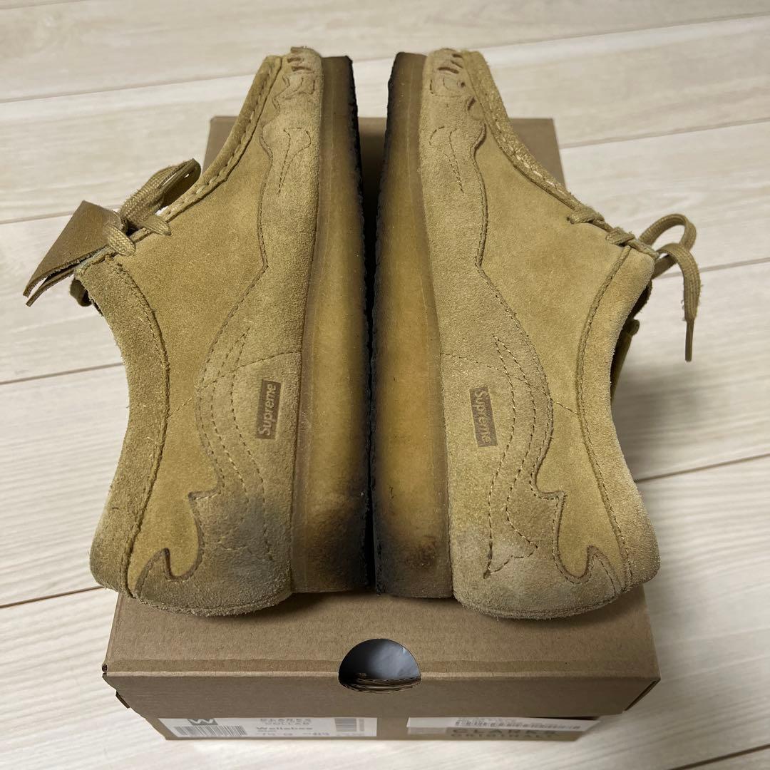 靴 23ss Supreme Clarks Originals Wallabee