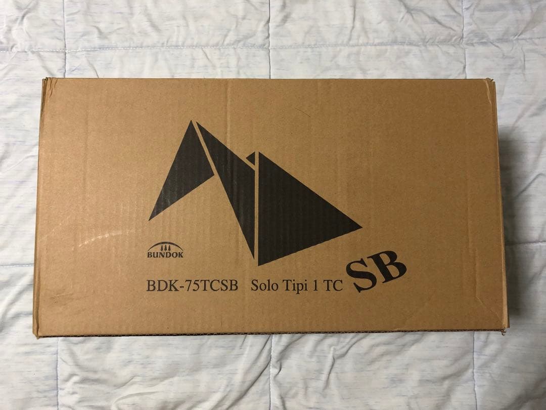 【新品・未使用品】バンドック ソロ ティピー 1 TC サンドベージュ