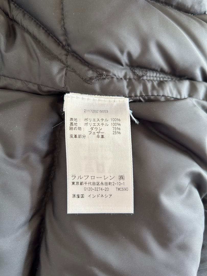 新品未使用 ポロラルフローレン ダウンベスト フード付き 2WAY仕様