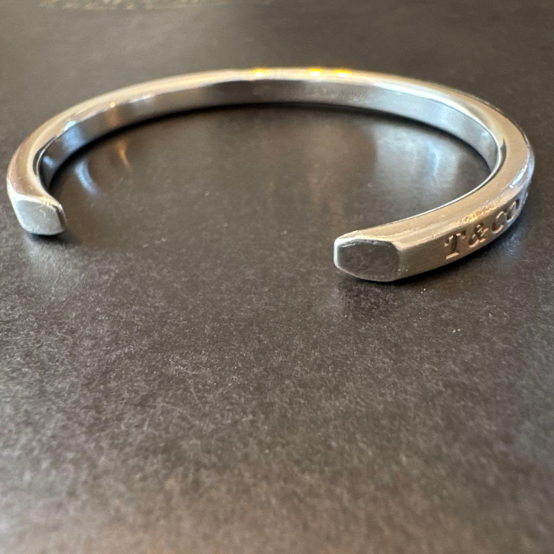 最終お値引き TIFFANY & Co. メイカーズ ナローカフ バングル
