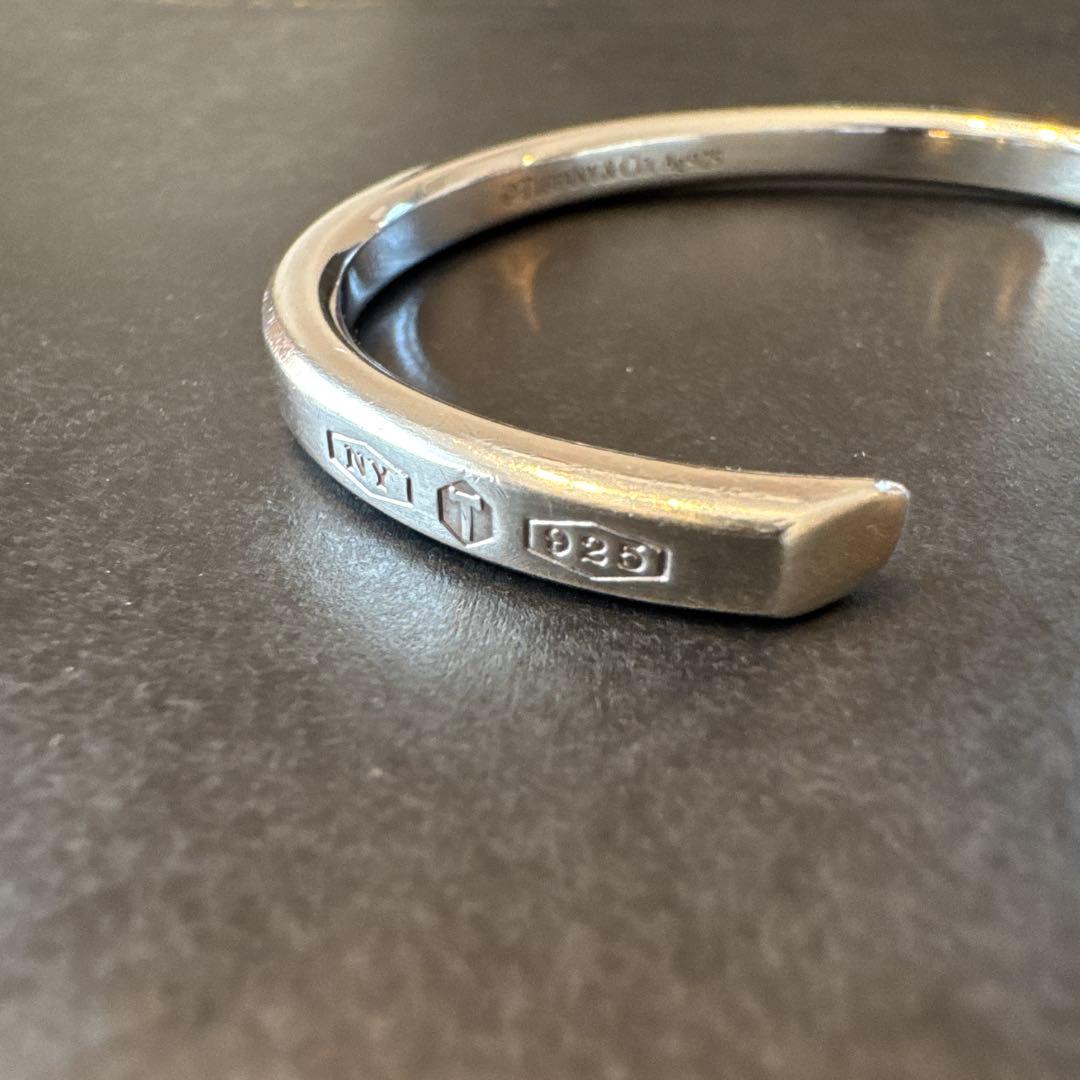 最終お値引き TIFFANY & Co. メイカーズ ナローカフ バングル