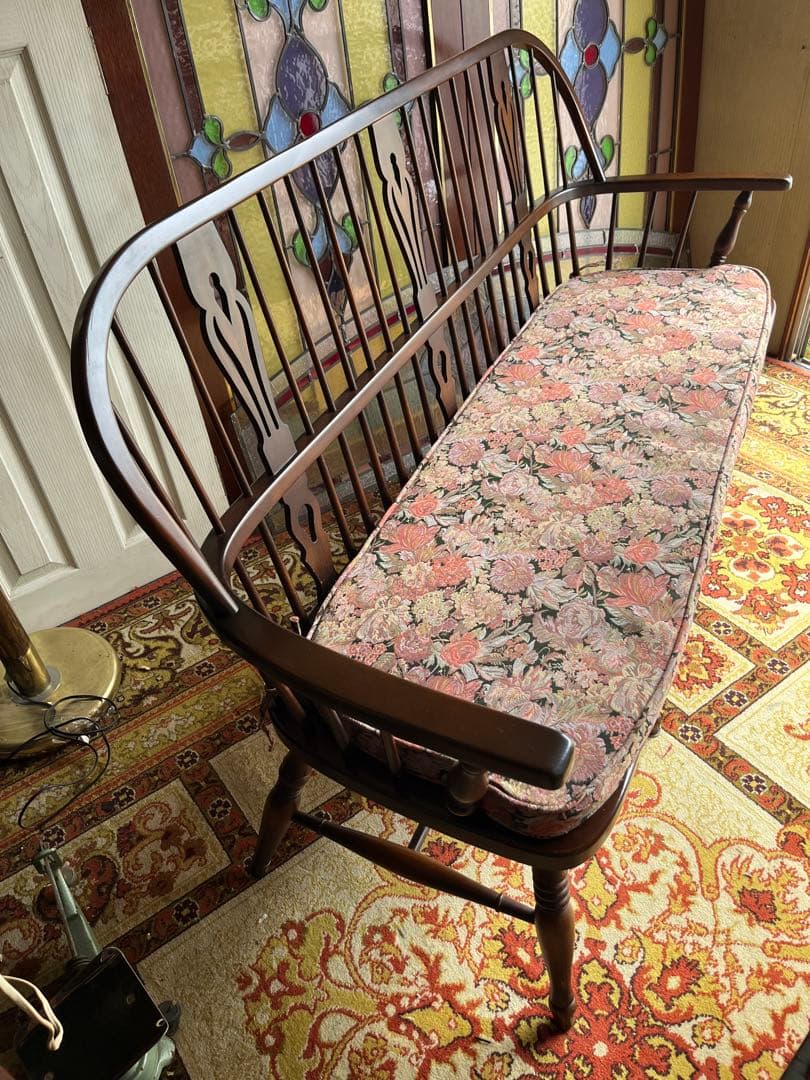 キコ＊飛騨産業 キツツキ ベンチ ソファ ダイニングチェア ビンテージ