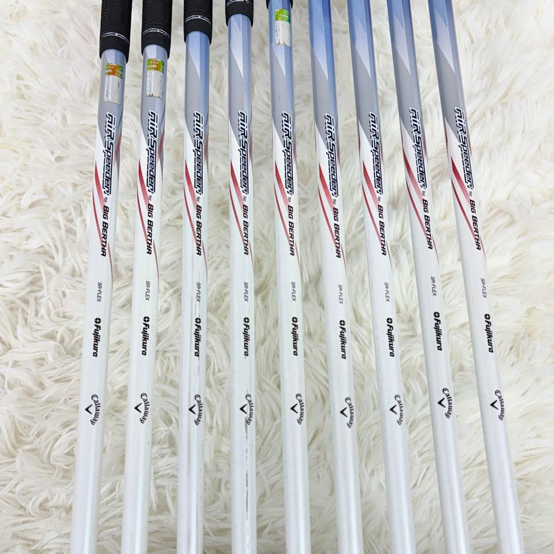 Callaway BIG BERTHA BETA メンズアイアンセット 9本