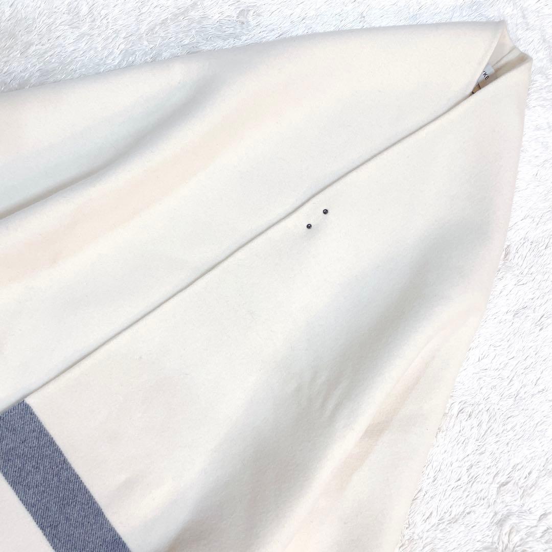 未使用タグ付き✨HYKE ダブルフェイス ケープ コート ポンチョ
