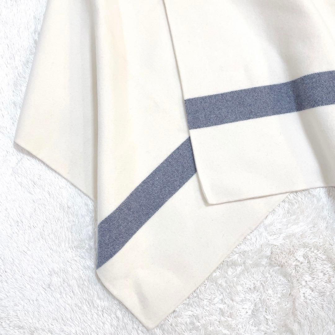 未使用タグ付き✨HYKE ダブルフェイス ケープ コート ポンチョ