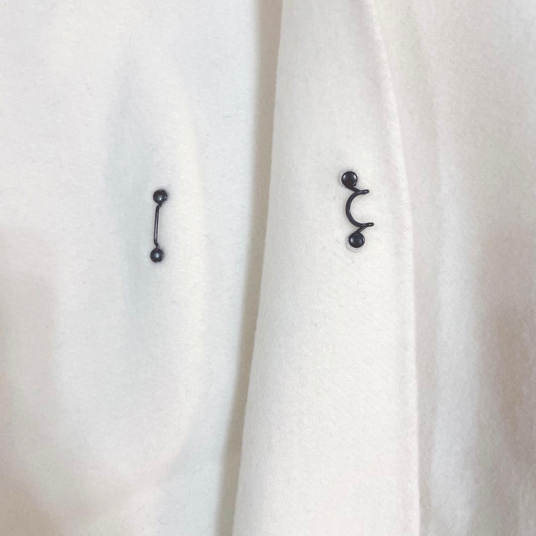 未使用タグ付き✨HYKE ダブルフェイス ケープ コート ポンチョ