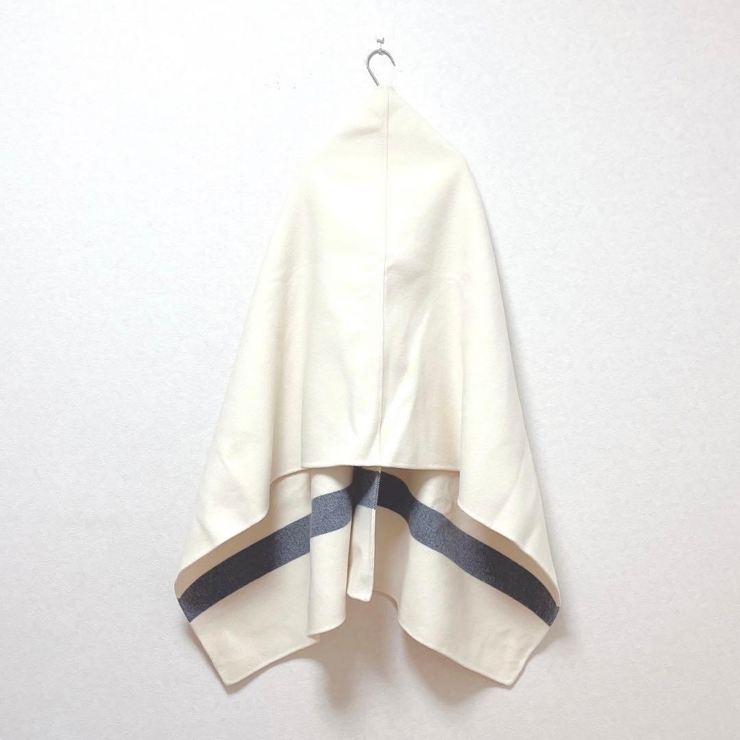 未使用タグ付き✨HYKE ダブルフェイス ケープ コート ポンチョ