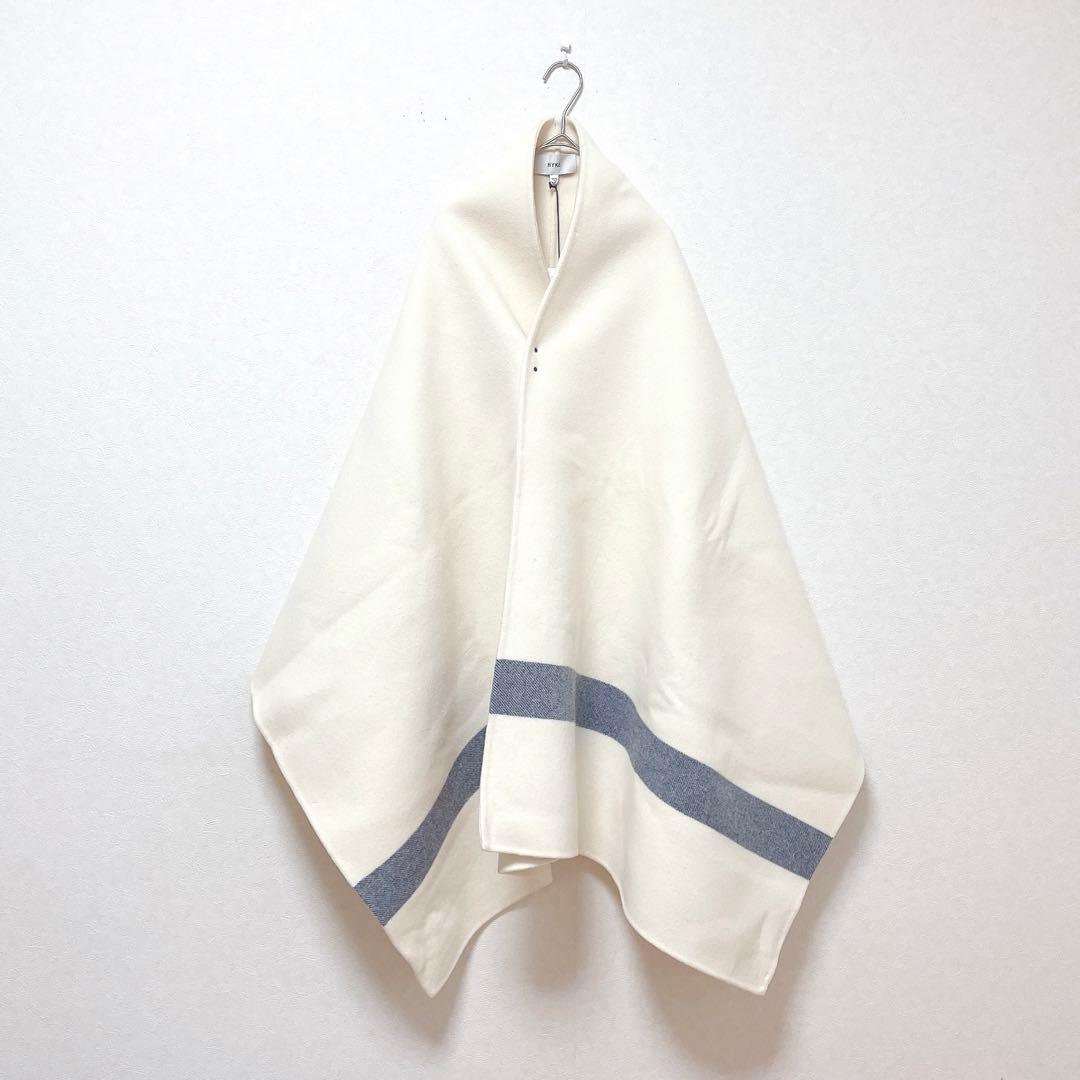 未使用タグ付き✨HYKE ダブルフェイス ケープ コート ポンチョ