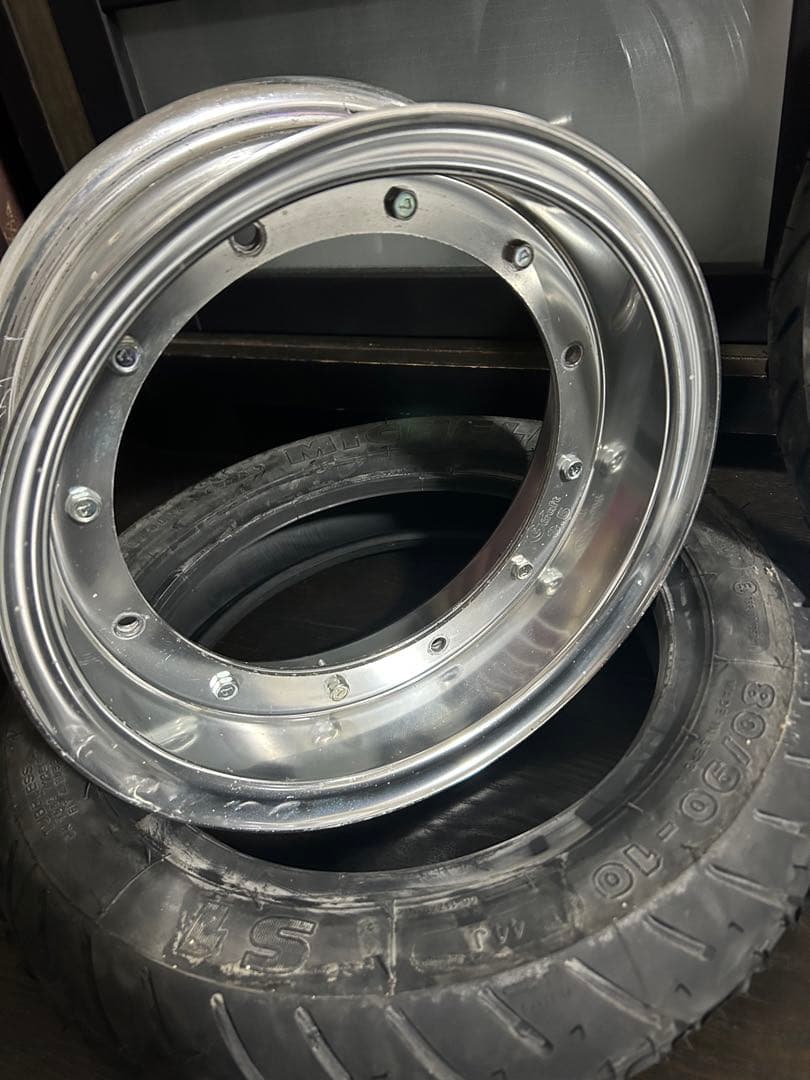 シャリー ダックス 等4本ハブ対応10インチホイール 4j ケップスピード