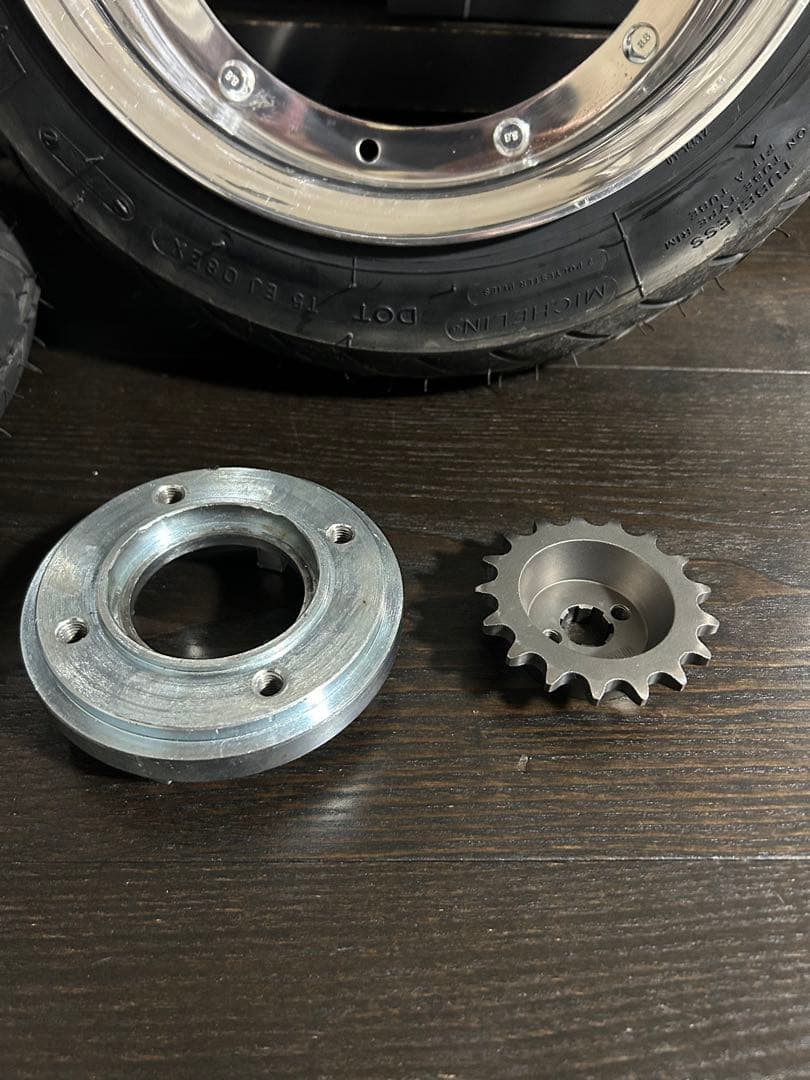 シャリー ダックス 等4本ハブ対応10インチホイール 4j ケップスピード