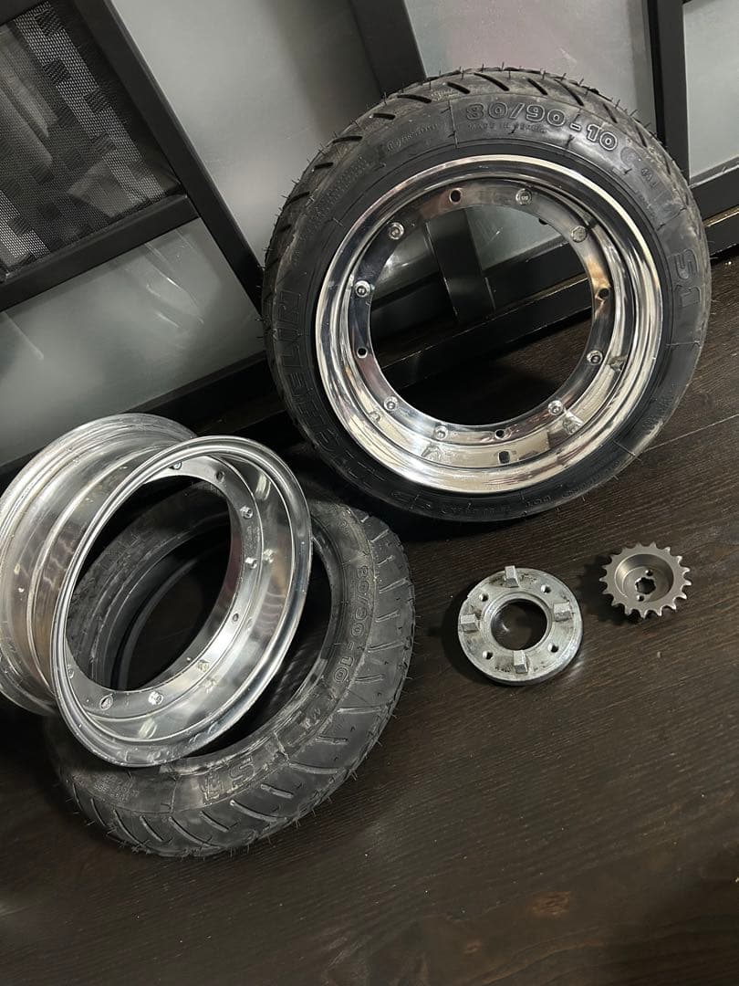 シャリー ダックス 等4本ハブ対応10インチホイール 4j ケップスピード