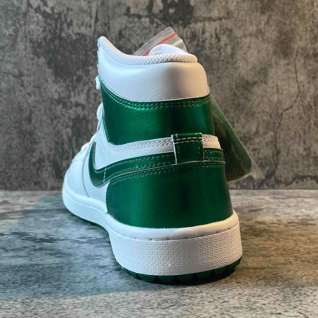 新品★NIKE AIR JORDAN 1 HIGT G ゴルフシューズ 28 緑