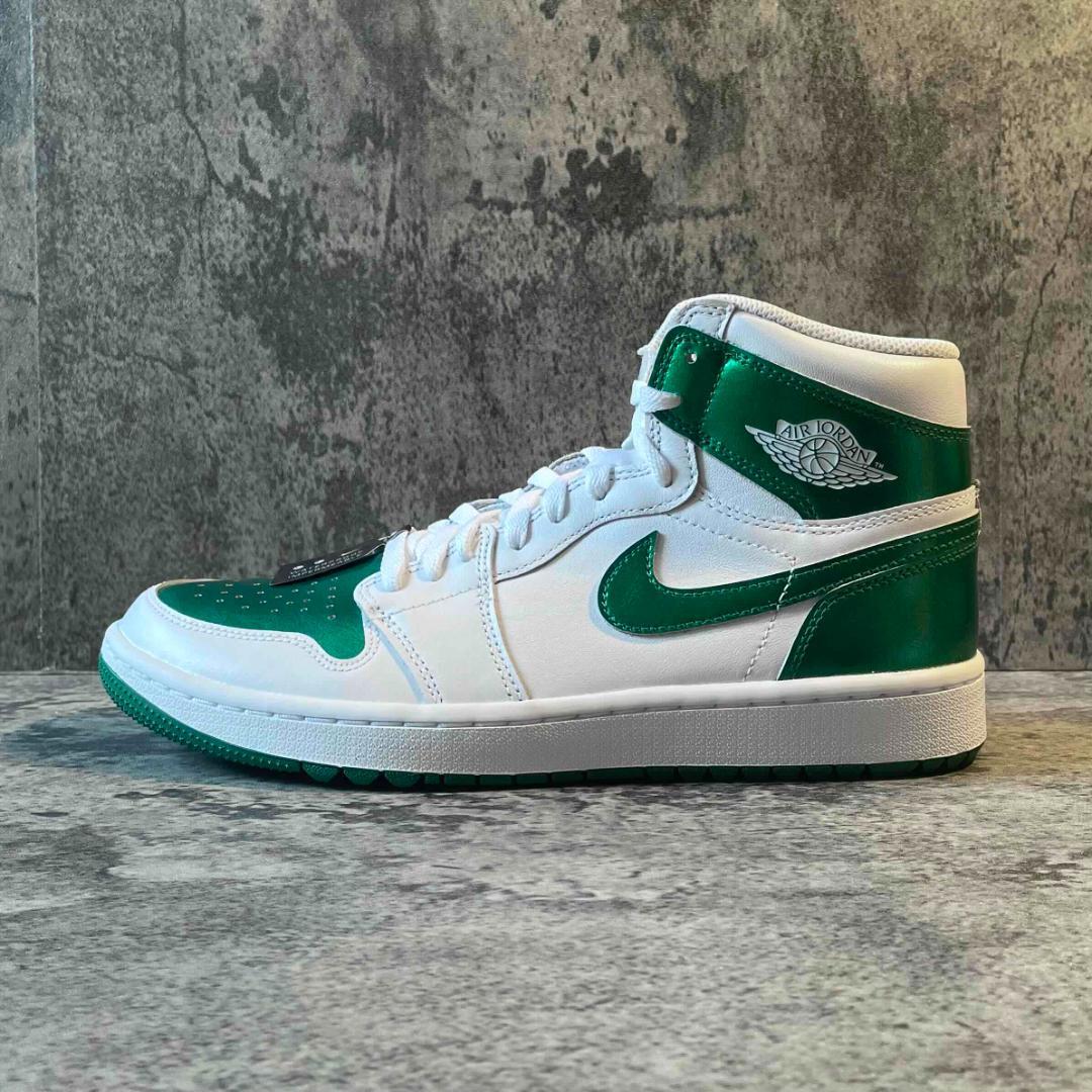 新品★NIKE AIR JORDAN 1 HIGT G ゴルフシューズ 28 緑