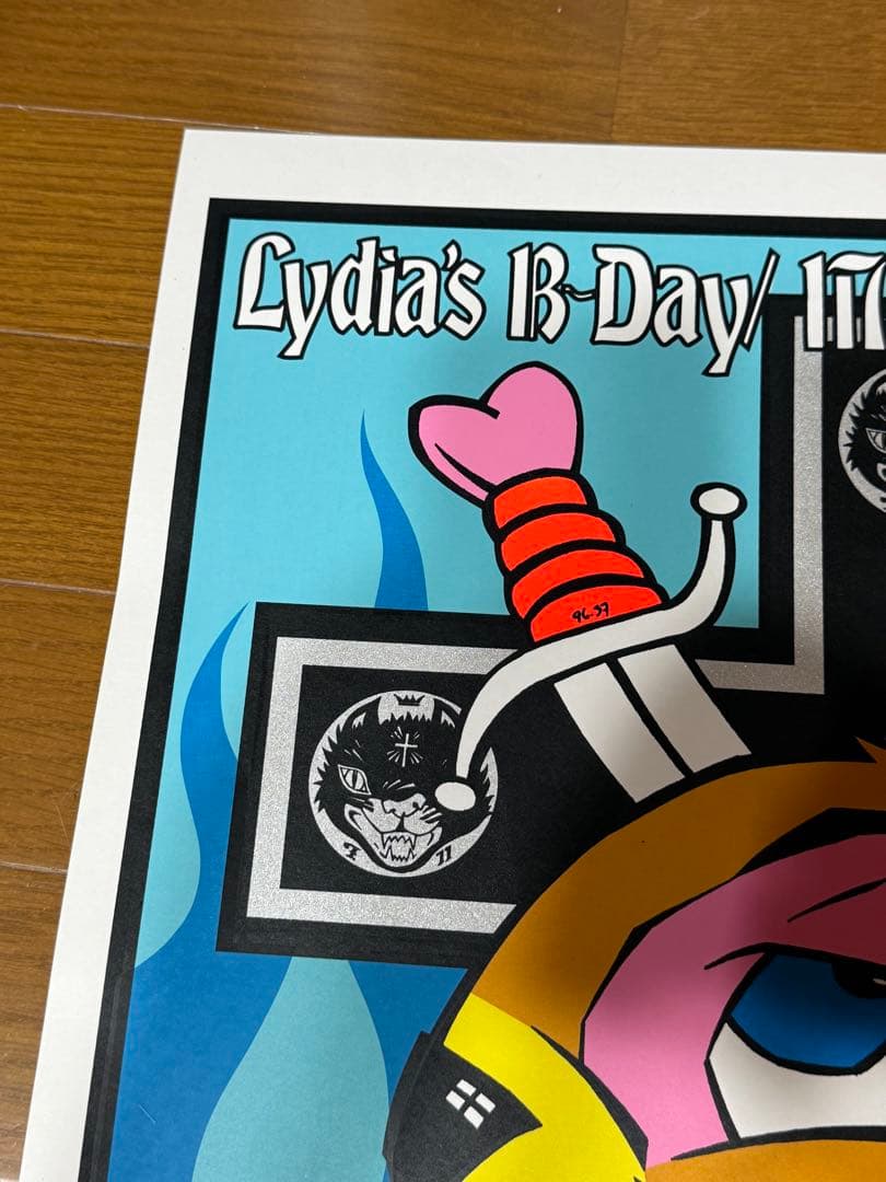 Kozik 1996⭐︎Clarke Nova シルクスクリーンポスター