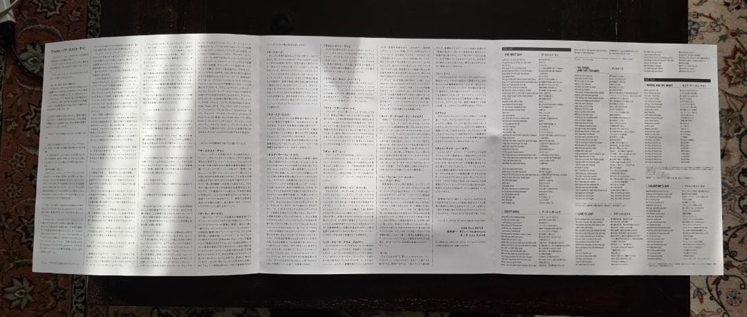 k*n様 美品 デヴィッドボウイ 「The Next Day」 カラー２枚組LP