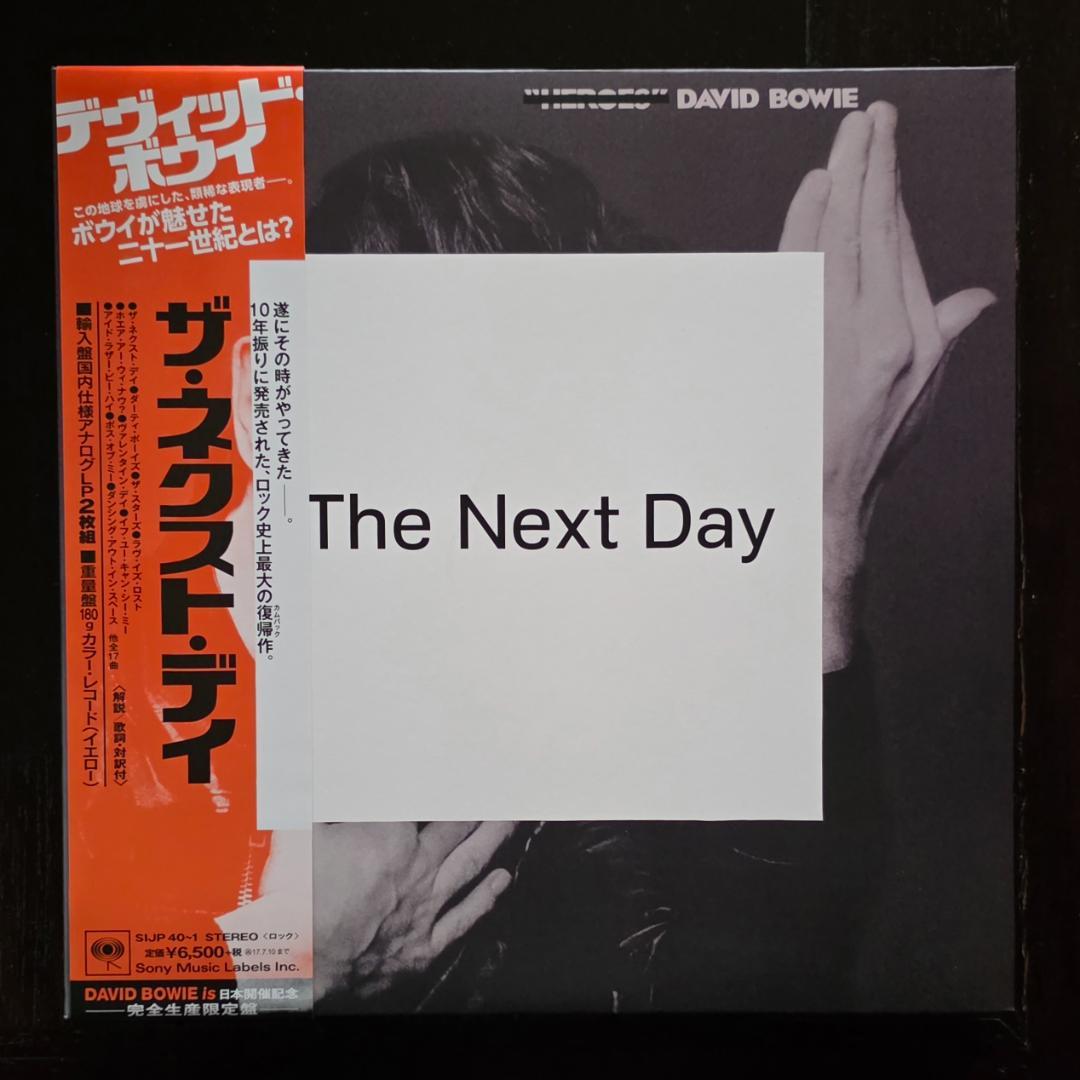 k*n様 美品 デヴィッドボウイ 「The Next Day」 カラー２枚組LP