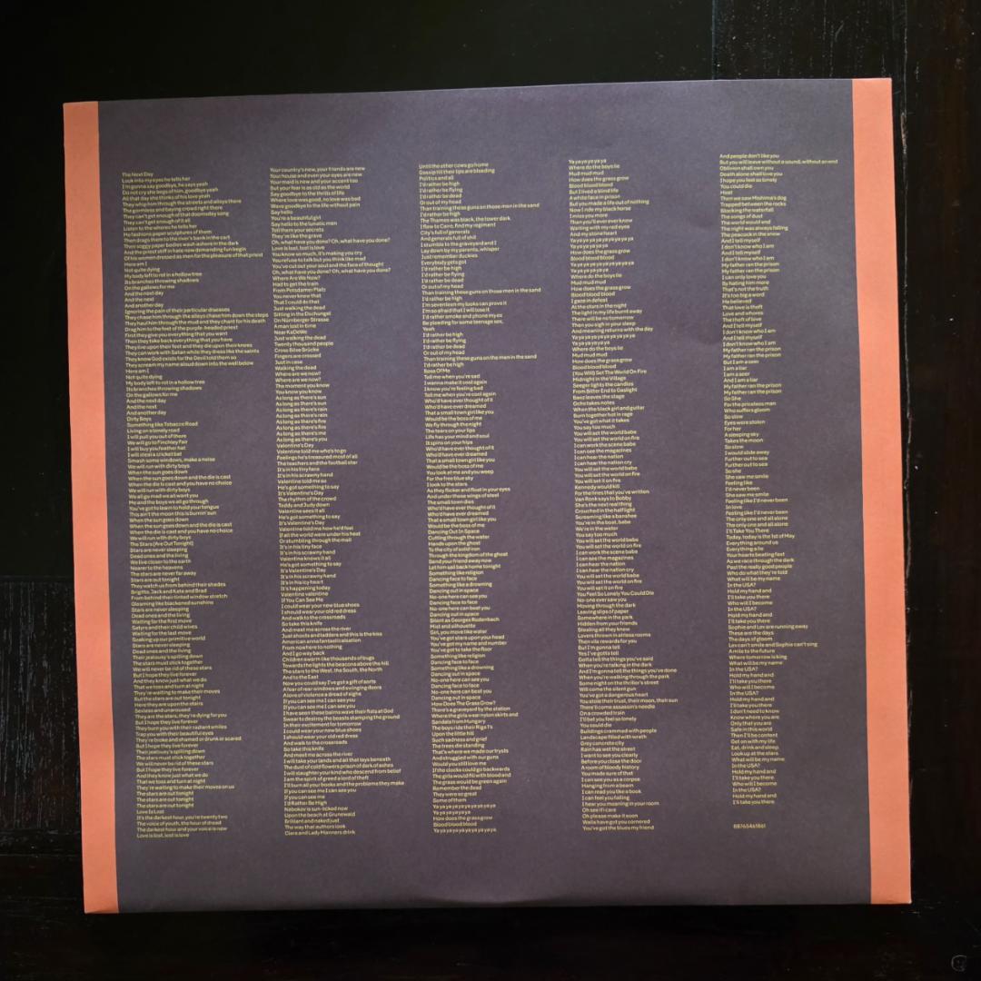 k*n様 美品 デヴィッドボウイ 「The Next Day」 カラー２枚組LP