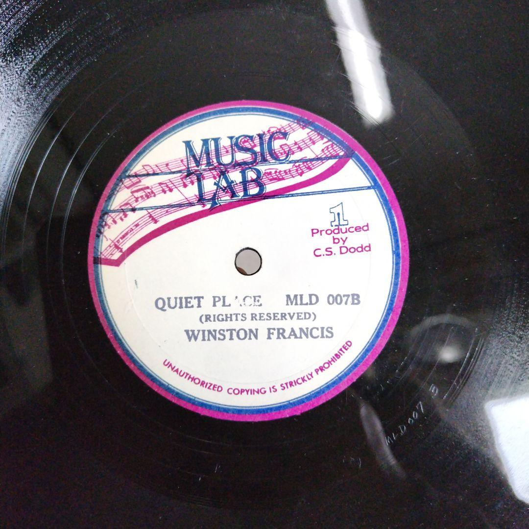 美盤10inch Winston Francis/Delroy Wilson