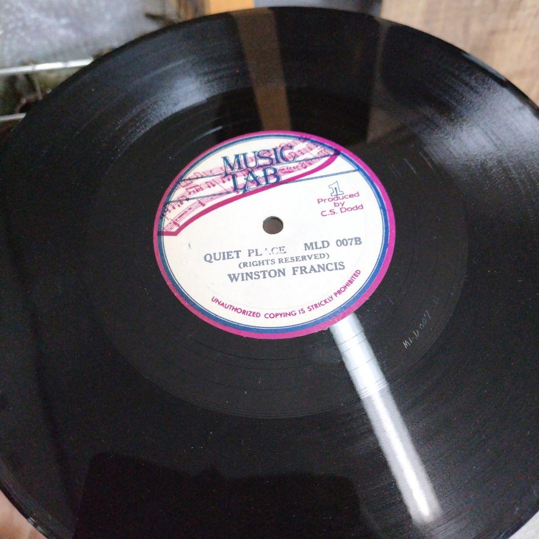 美盤10inch Winston Francis/Delroy Wilson