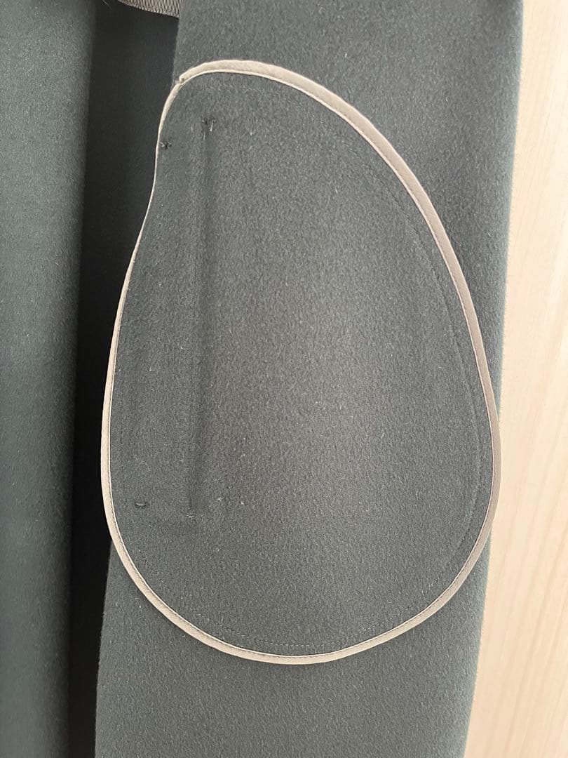 ICBウールリバー ロングトレンチコートミッドグリーン系/6