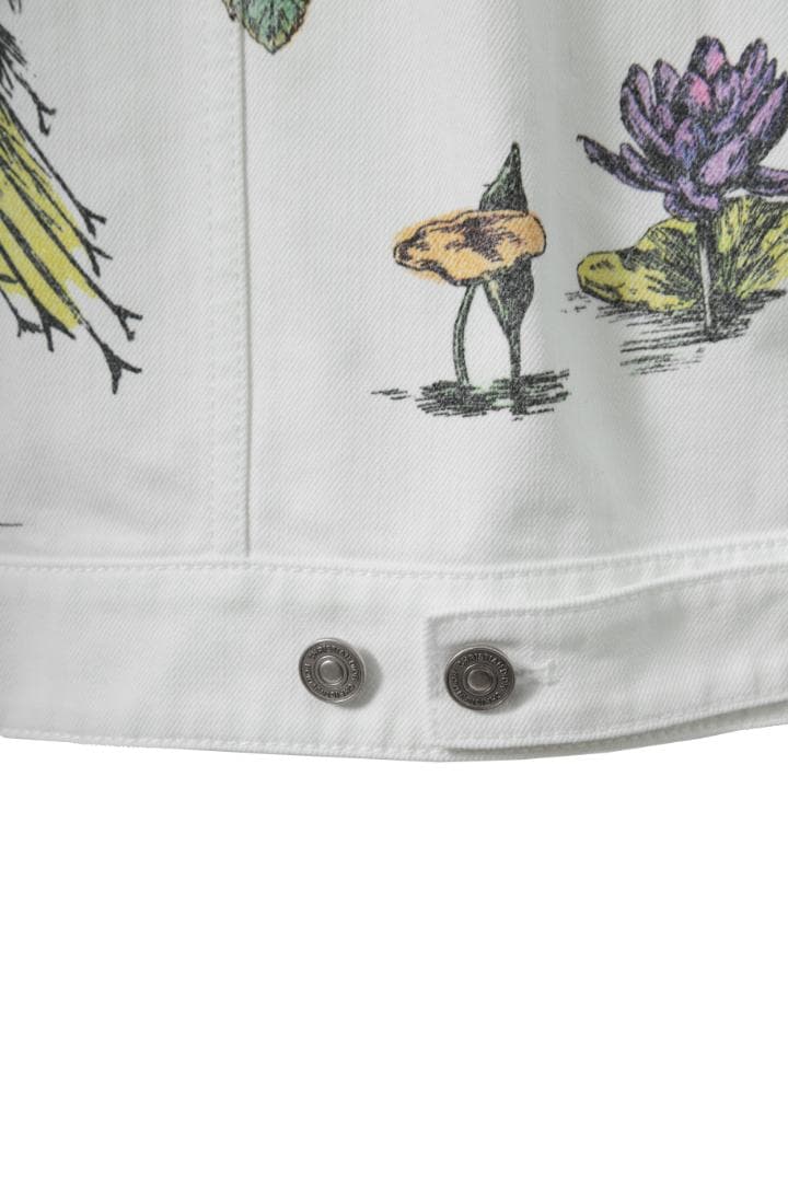 希少美品 Dior Indian Animal Peacock デニムジャケット