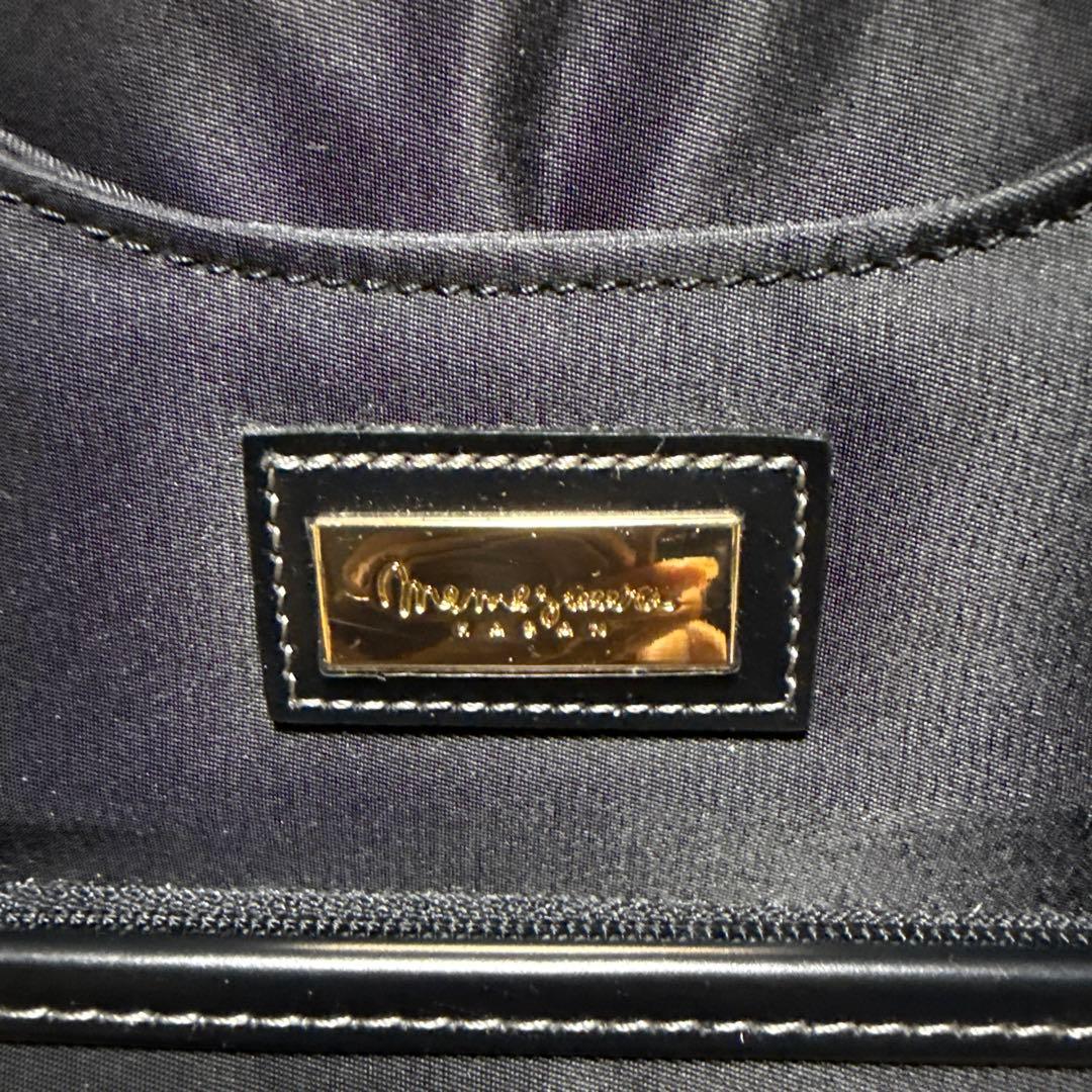 やよはる　新品未使用　目々澤鞄　マチ広レディースビジネスバッグ　ブラック