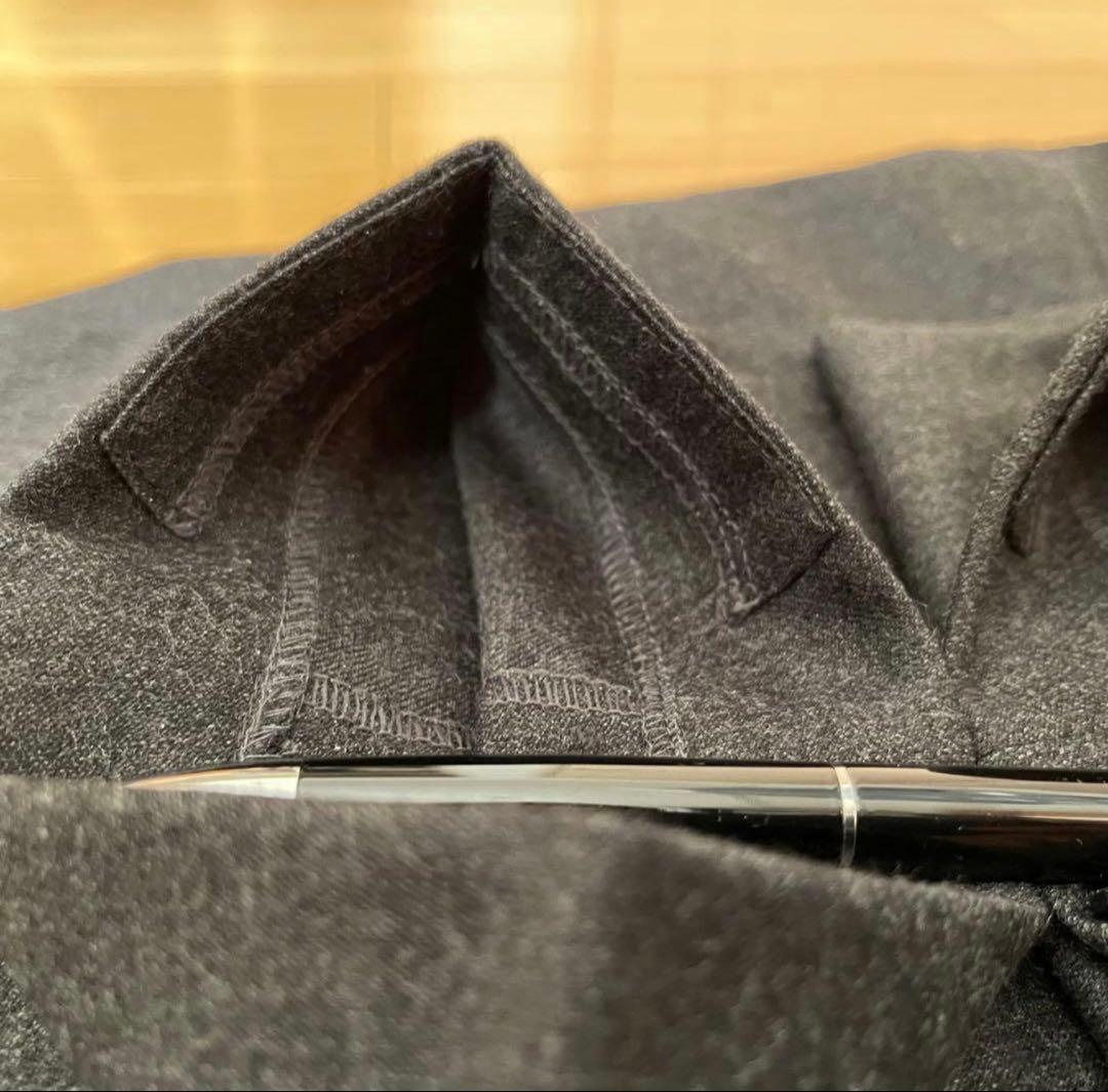 【秋冬・未使用】GERMANO ジェルマーノ 1プリーツ サキソニーウール44