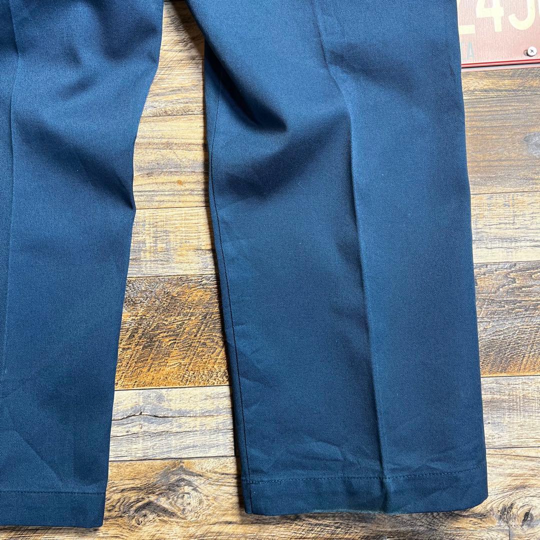 お*し様 90s USA製 Dickies 874 ワークパンツ ネイビー W3