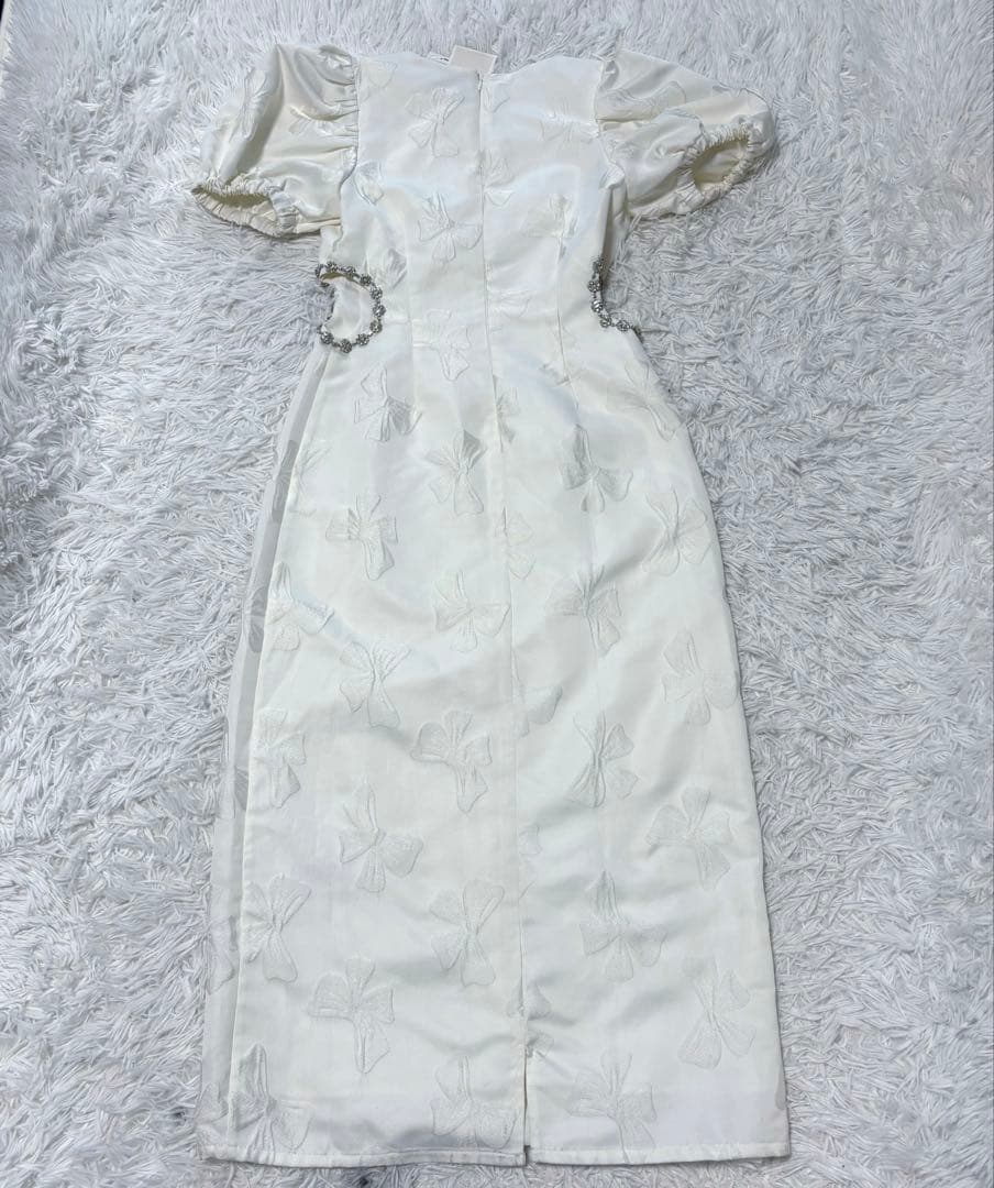 新品未使用 DREAM sister Jane ドレス ワンピース 白 リボン