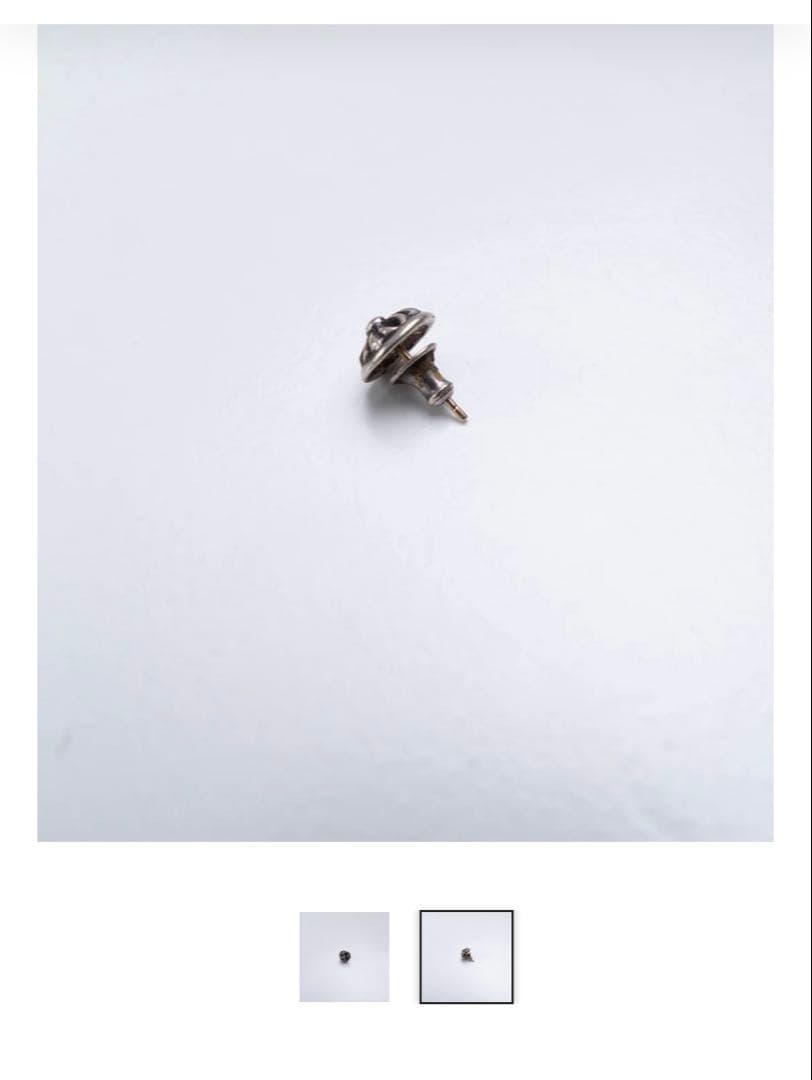 【正規品】CHROM HEARTS/クロムハーツ/クロスボールピアス