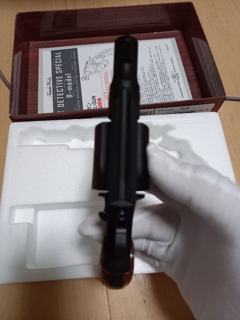 美品 タナカ コルト ディテクティブ モデルガン HW R-model 未発火