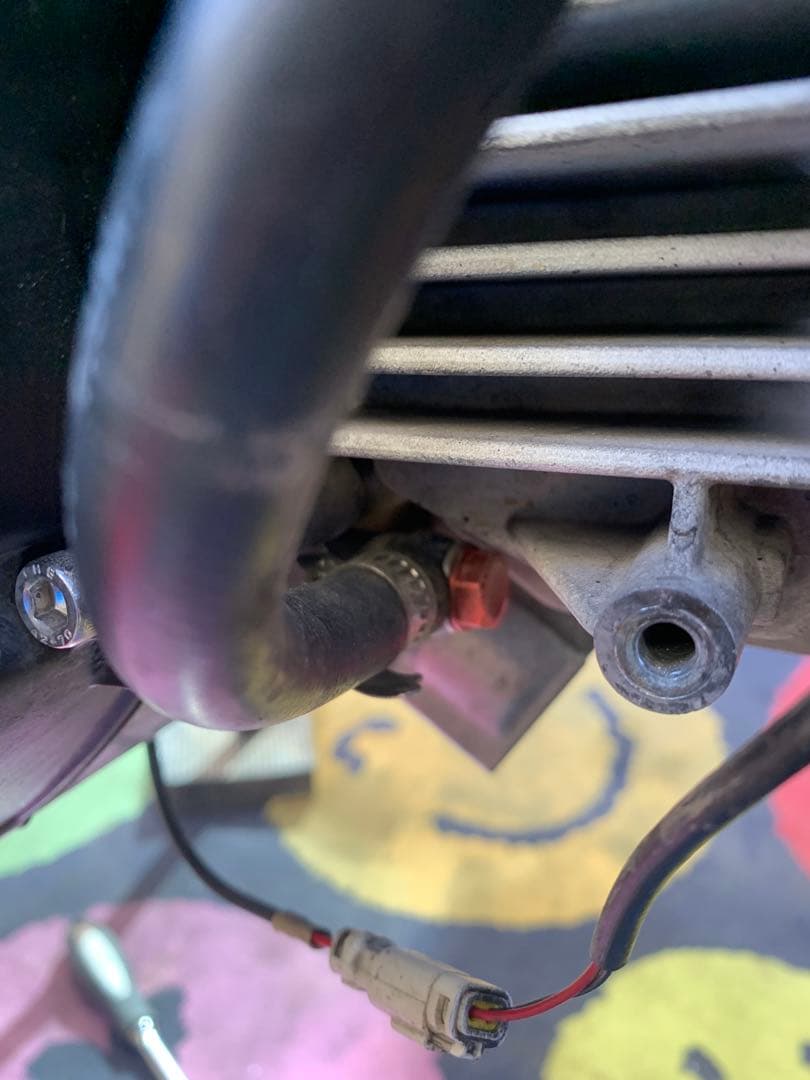 SP武川製　KSR110 KL110A オイルクーラー品番07-07-0328