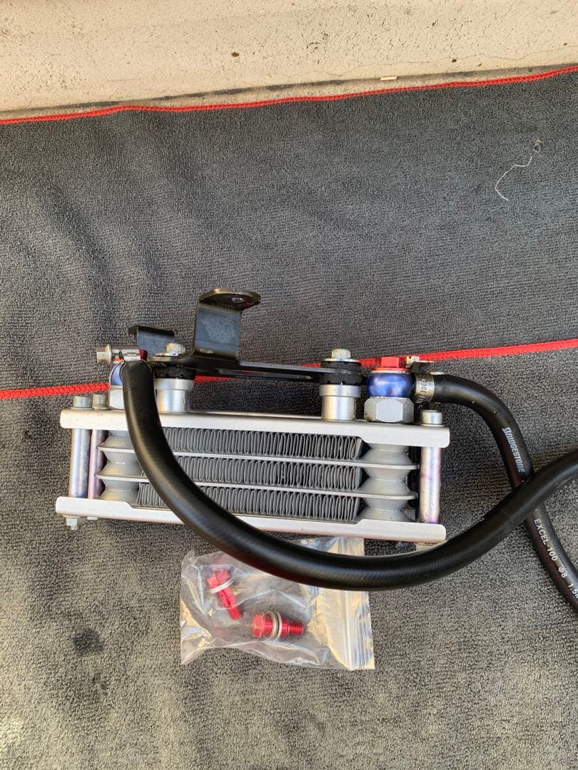 SP武川製　KSR110 KL110A オイルクーラー品番07-07-0328