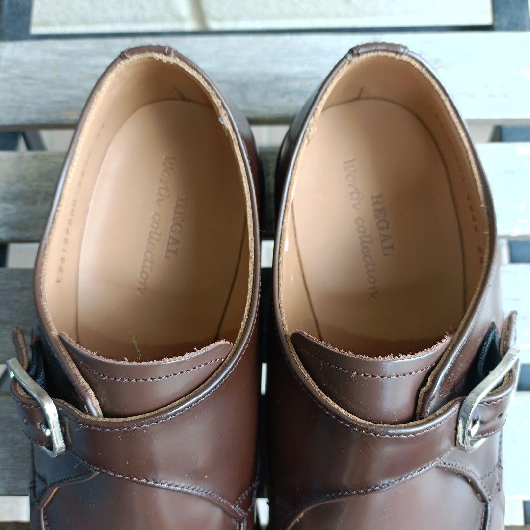 【 REGAL 】シングルモンクストラップ ビジネスシューズ