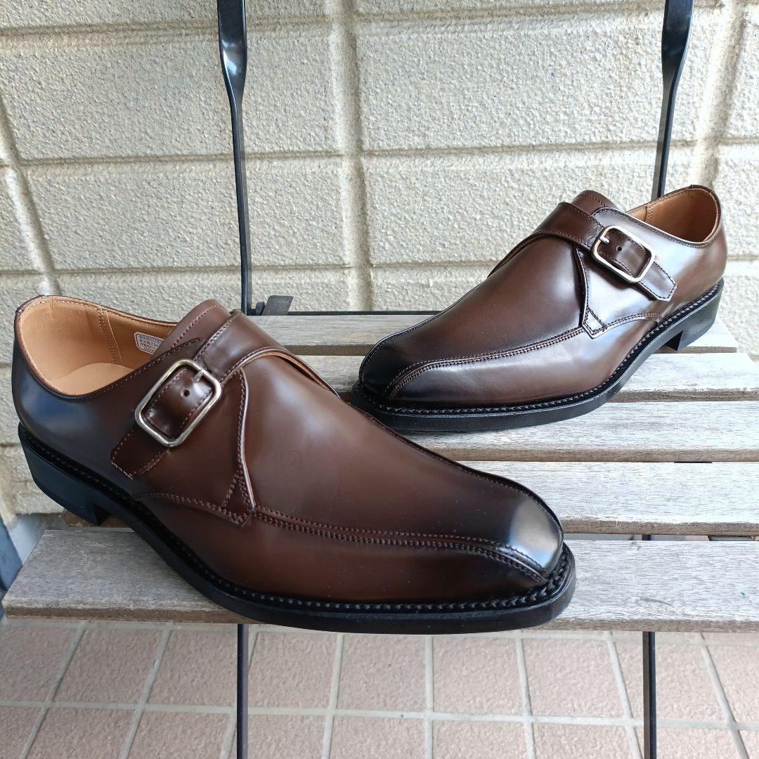 【 REGAL 】シングルモンクストラップ ビジネスシューズ