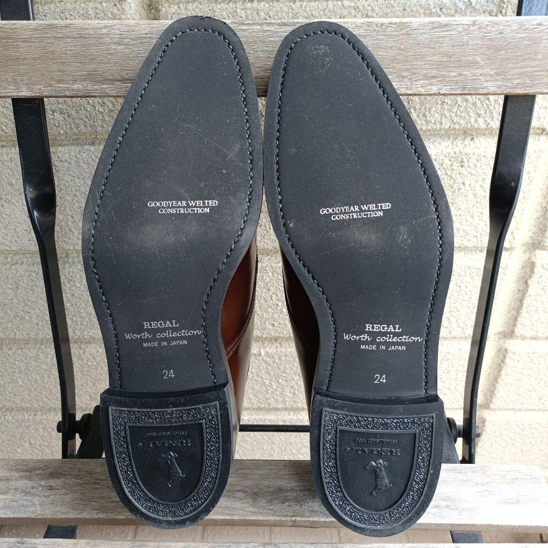 【 REGAL 】シングルモンクストラップ ビジネスシューズ