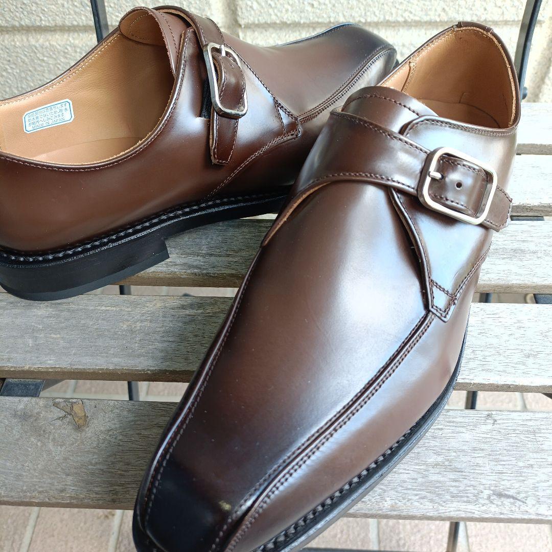 【 REGAL 】シングルモンクストラップ ビジネスシューズ