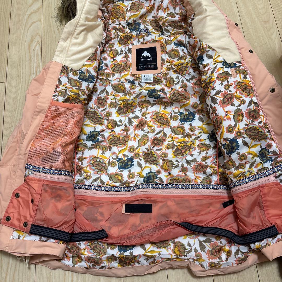 BURTON スノーボードジャケット Sサイズ ピンク