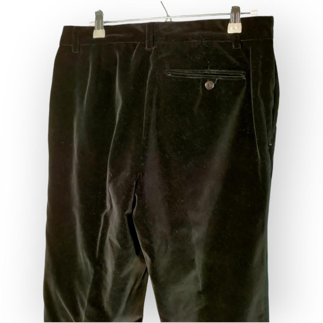 agnes b. homme アニエスベー オム ベロア ボトム パンツ 40