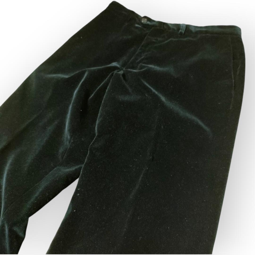 agnes b. homme アニエスベー オム ベロア ボトム パンツ 40