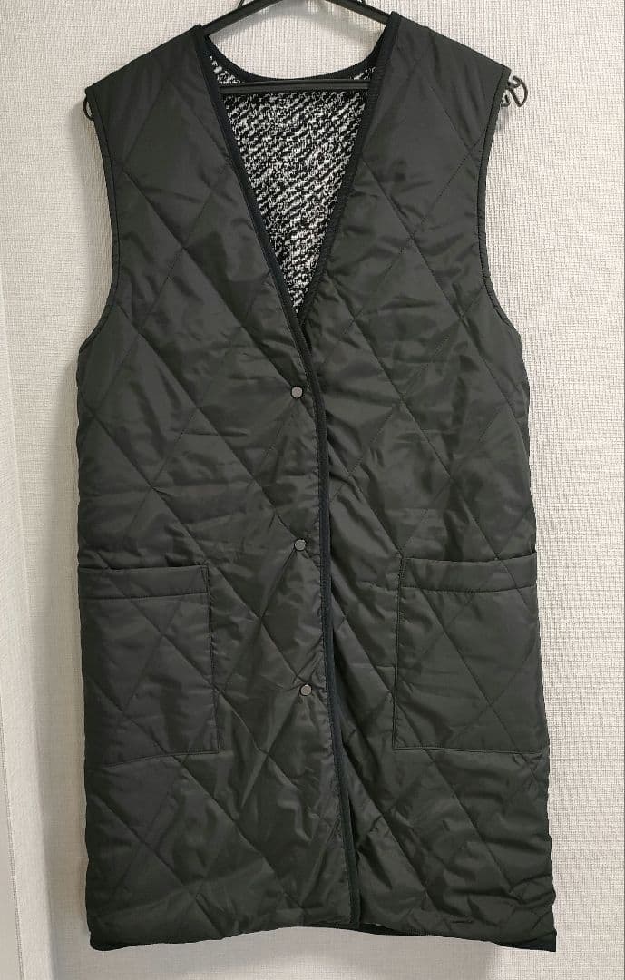 完売品　2023aw icb パディングツイードベスト リバーシブル