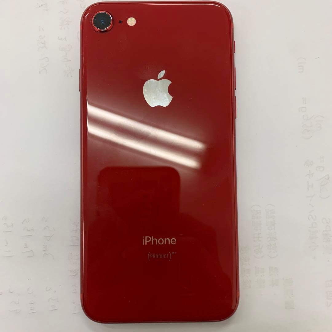 コンピュータ・IT iPhone 8 256GB RED SIMFREE