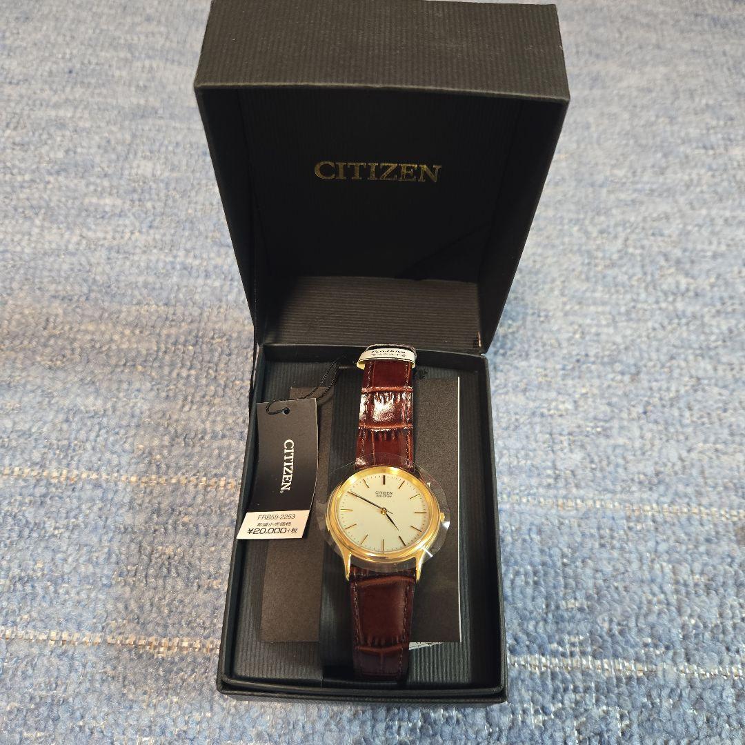 CITIZEN FRB59-2253 腕時計　エコドライブ　電池交換不要
