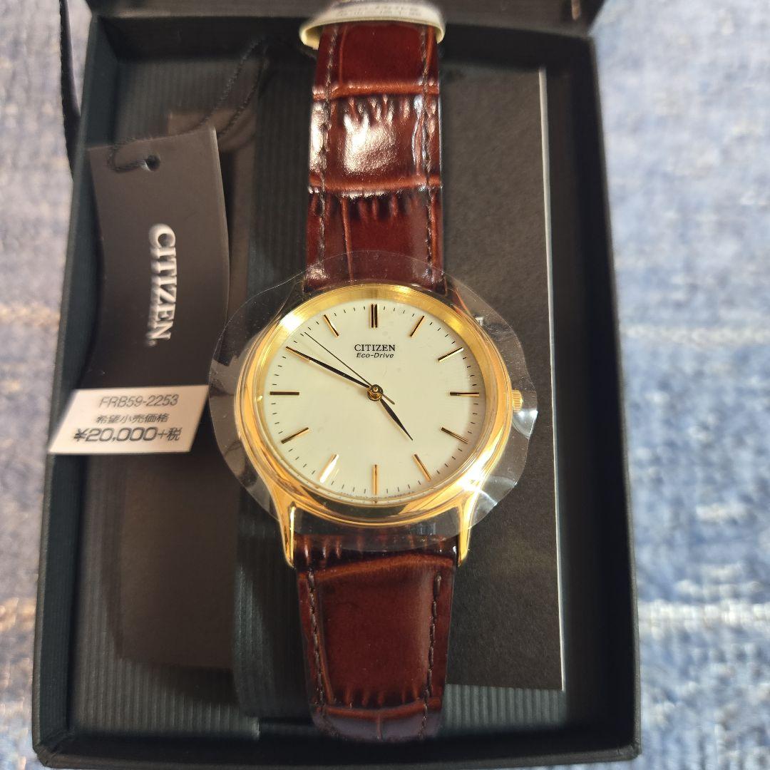 CITIZEN FRB59-2253 腕時計　エコドライブ　電池交換不要