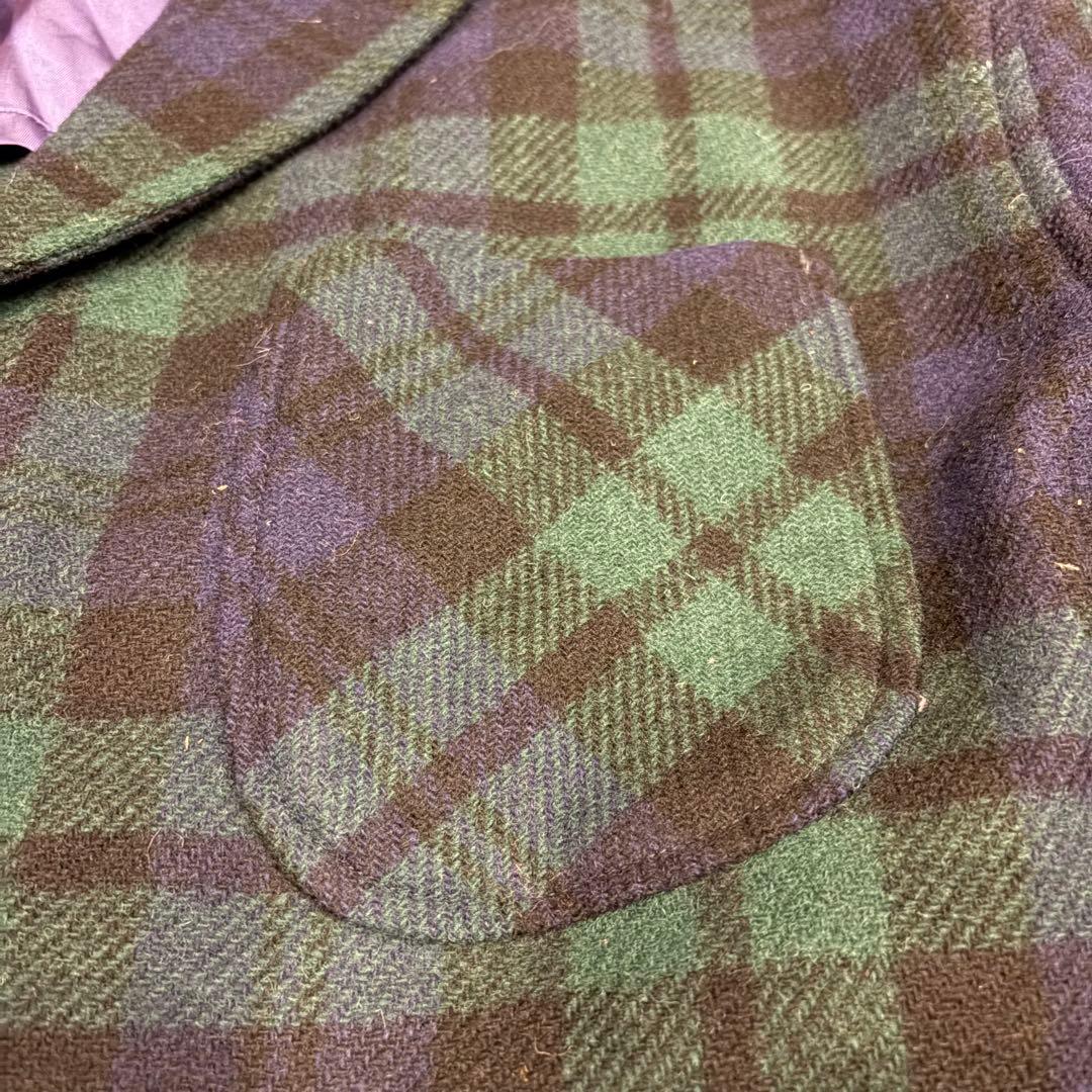 Needles ニードルス チェック柄 テーラードジャケット Mサイズ