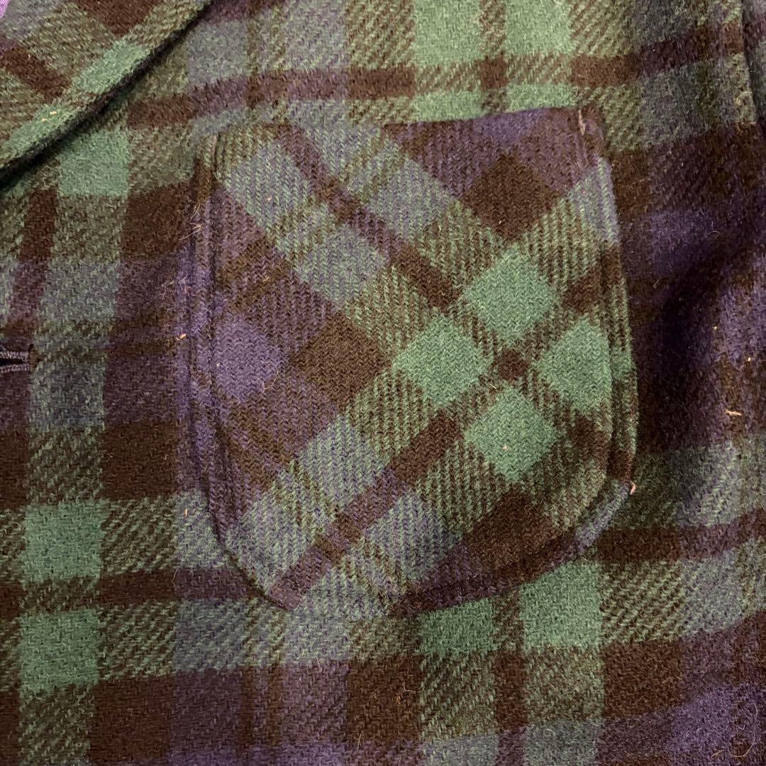 Needles ニードルス チェック柄 テーラードジャケット Mサイズ