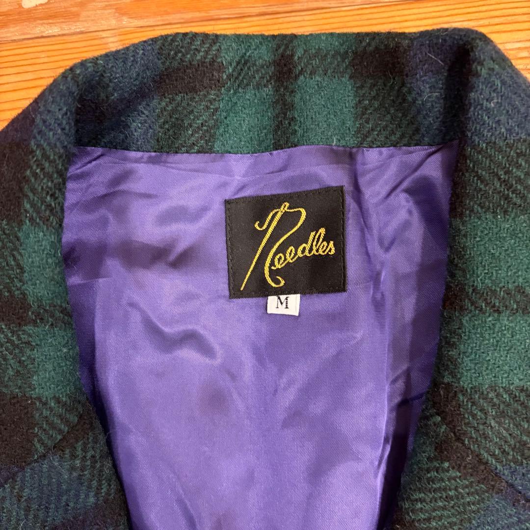 Needles ニードルス チェック柄 テーラードジャケット Mサイズ