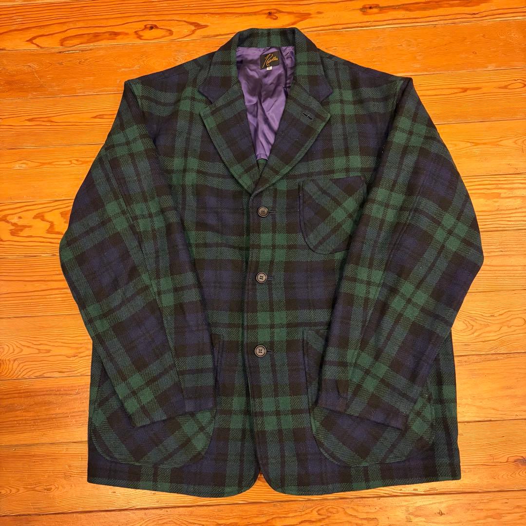 Needles ニードルス チェック柄 テーラードジャケット Mサイズ