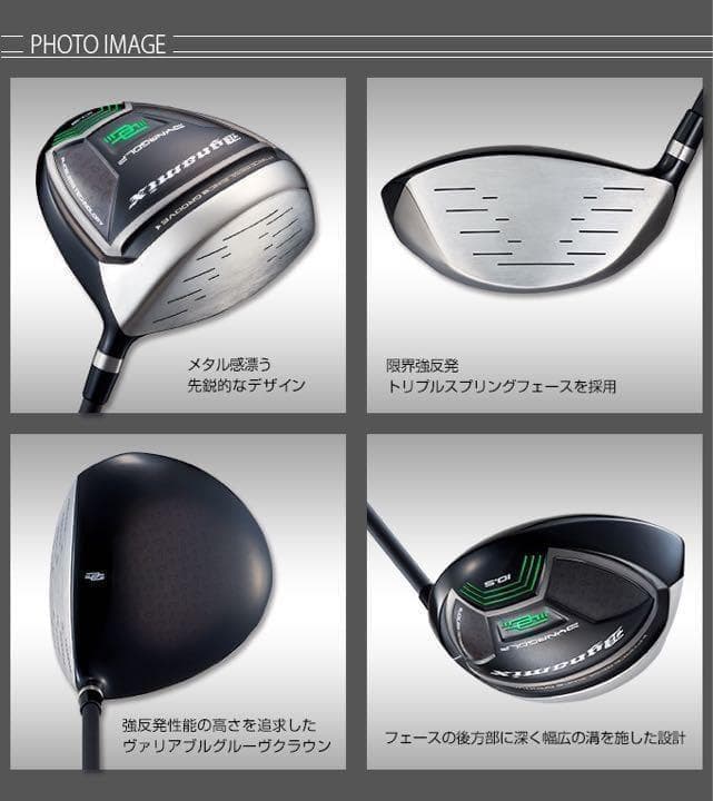 【新品】ほぼ高反発の激飛び適合最強反発力の豪快な飛び! ダイナミクス ドライバー